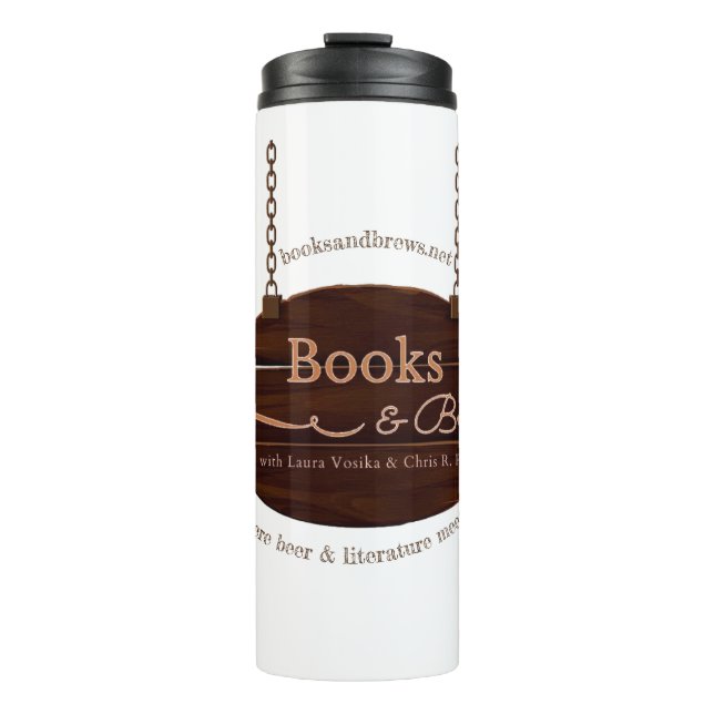 Termo El Tumbler Termal Books & Brews (Anverso)