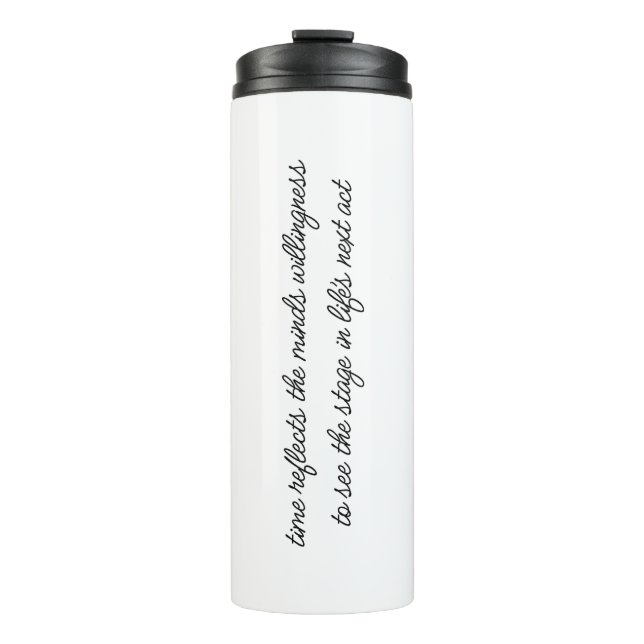 Termo El Tumbler Termal de Próximo Acto de la Vida (Anverso)