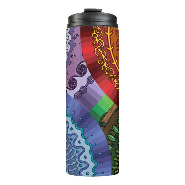 Termo El Tumbler Termal Mandalas (Anverso)