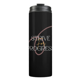 Termo El Tumbler Termal Se Esfuerza Por El Progreso