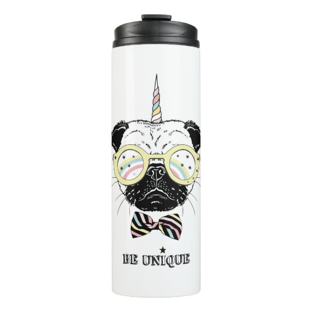 Termo El unicornio el | del barro amasado sea único (Anverso)