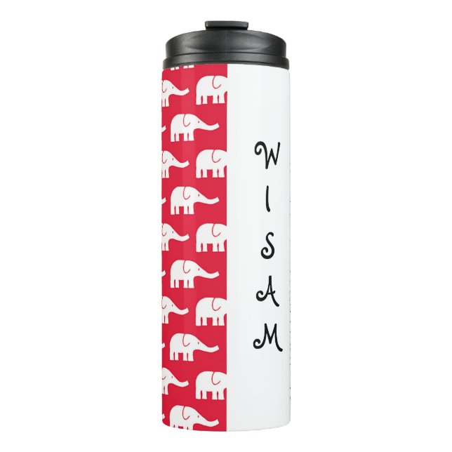 Termo "Elefante Afortunado" Termal Tumbler (Anverso)