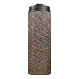 Termo elefante marrón en fotografía de primer plano