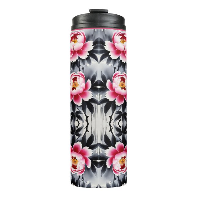 Termo Elegance in Bloom: Floral Harmony printed (Anverso)