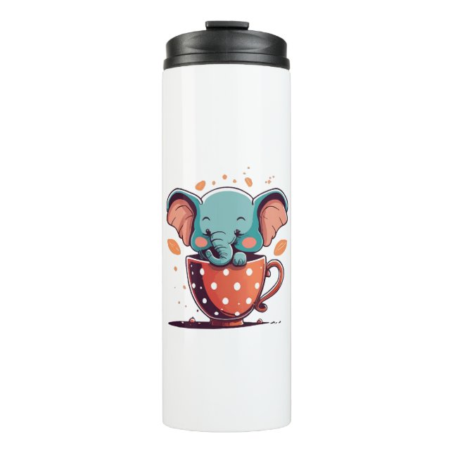 Termo Elegancia de elefante (Anverso)
