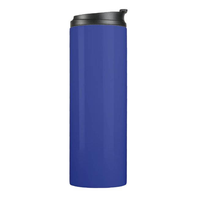 Termo Elegancia de Vacaciones Azul Real (Rotado hacia la izquierda)