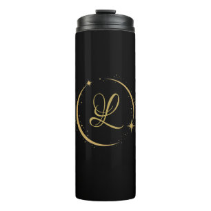 Termo Elegancia personalizada: Monograma para el estilo