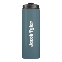 Elegancia silenciosa - Personalizable azul pizarra