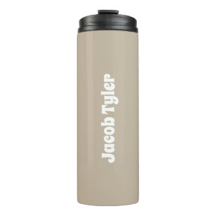 Termo Elegancia silenciosa - Personalizable de piedra ca
