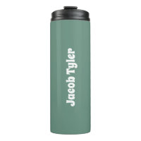 Elegancia silenciosa - Personalizable Verde azulad