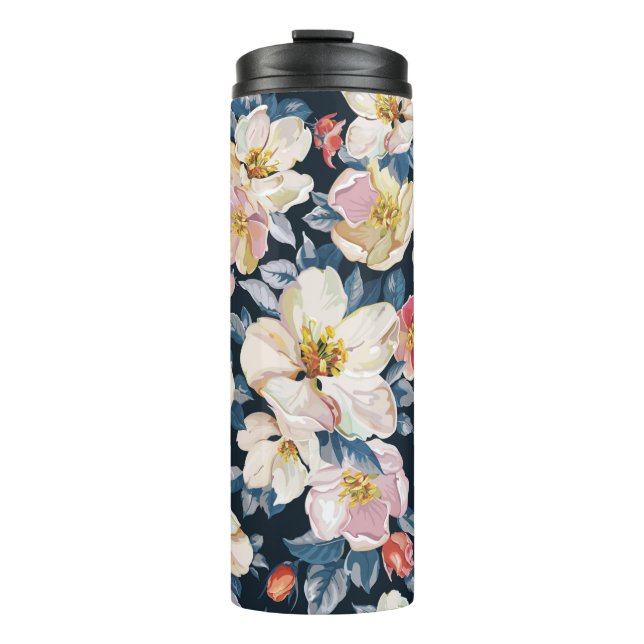 Termo Elegancia sin fisuras con manzana floreciente tr (Anverso)