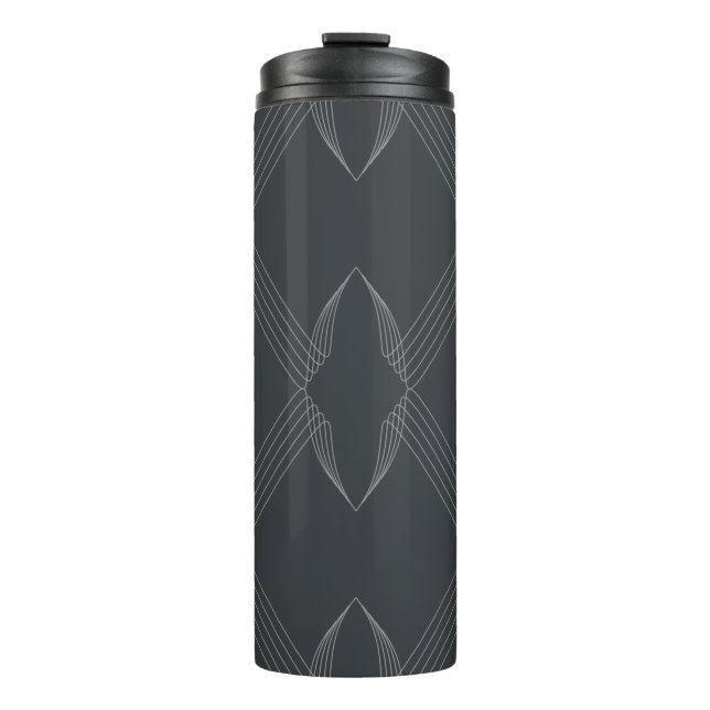 Termo Elegant, chic, luxurious, simple line pattern (Anverso)