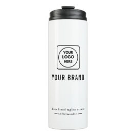 Termo Elegant Gray Company Logo Business Promotional