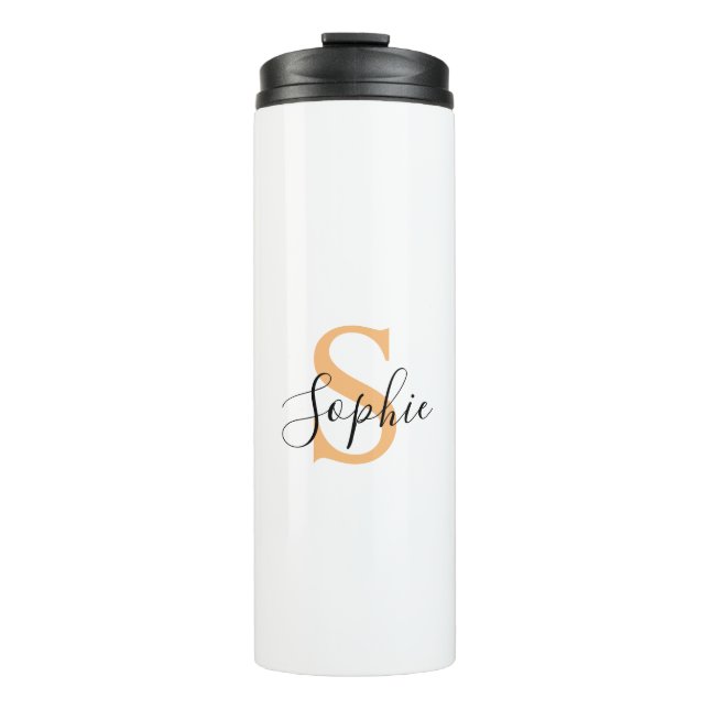 Termo Elegant Script Custom Name Personalized Gift (Anverso)