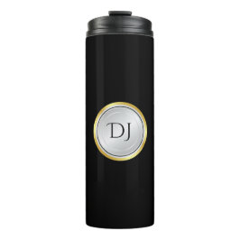 Termo Elegante aspecto profesional con monograma