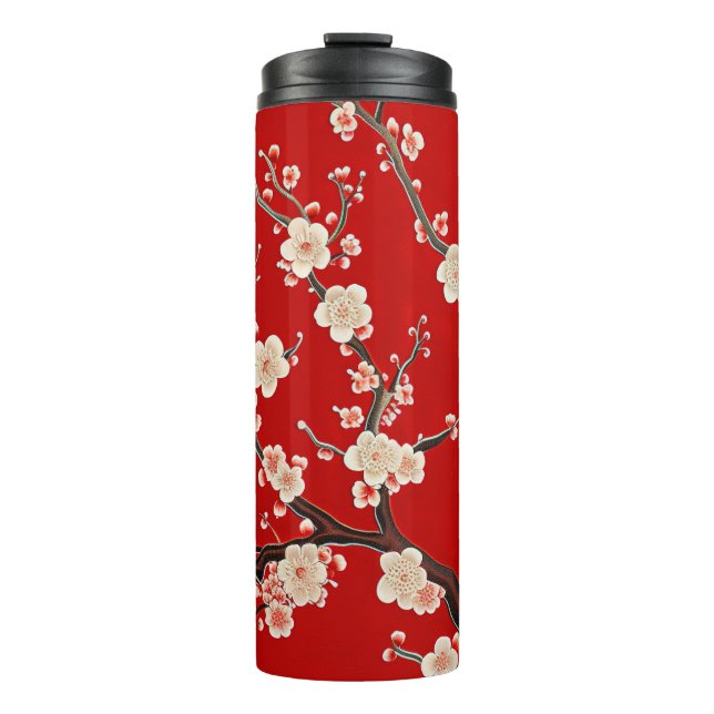 Termo Elegante ciruela roja (Anverso)