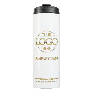Termo Elegante Logotipo comercial de la empresa promocio