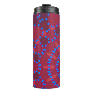 Termo Elegante - MANDALA - ROJO