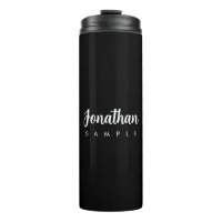 Elegante moderno y sencillo nombre de caligrafía d