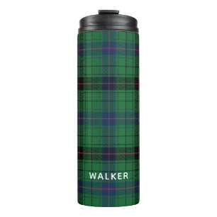 Termo Elegante Plaid Davidson Tartán Personalizado