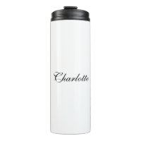 Elegante Profesional Añadir nombre Blanco negro pl