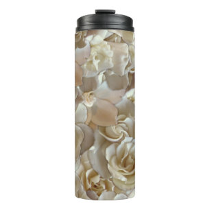 Termo Elegante Rosa floral Petal