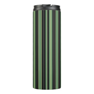 Termo Elegante Sabor de Oliva Vintage Verde Negro 3D Str