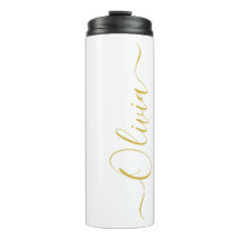 Elegante Taza Blanca con Nombre Olivia en Letra Do