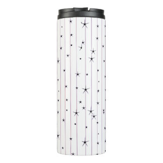 Termo Elegante Taza de Viaje de Estrellas Celestiales y