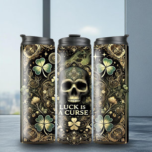 Termo Elegante Tumbler Gothcore de St. Patrick