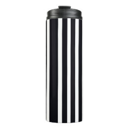 Termo Elegante Tumbler termal Black White Strike Art
