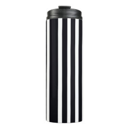 Termo Elegante Tumbler termal Black White Strike Art