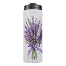 Termo Elegante Tumbler termal Peony Bouquet Watercolor
