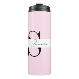 Termo Elegante Tumbler termal personalizado del Pastel R