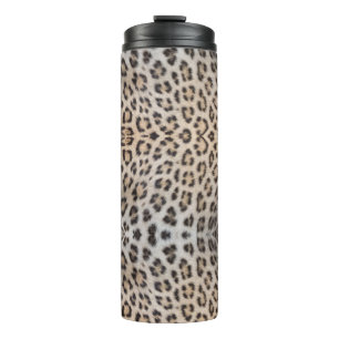 Termo Elegante y elegante estampado de animales de piel 