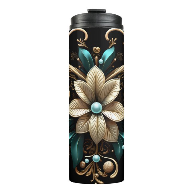 Termo Elegantes Navidades Viajan Mug - Copa Termal de Va (Anverso)