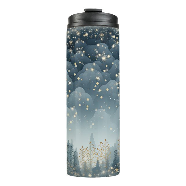 Termo Elegantes Navidades Viajan Mug - Copa Termal de Va (Anverso)