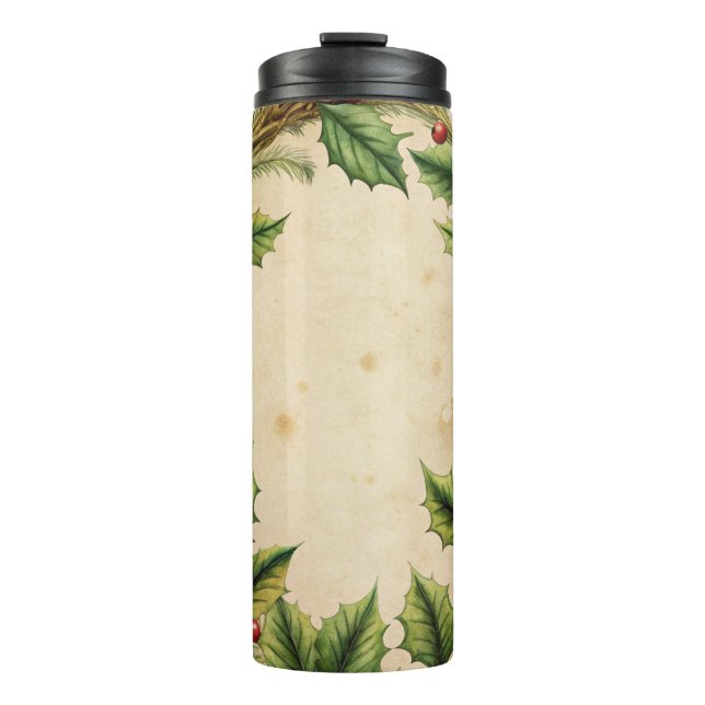 Termo Elegantes Navidades Viajan Mug - Copa Termal de Va (Anverso)