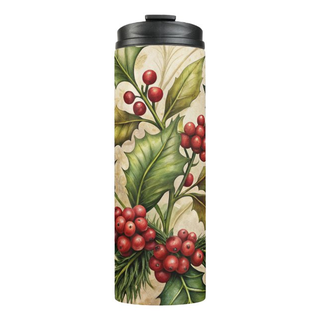 Termo Elegantes Navidades Viajan Mug - Copa Termal de Va (Anverso)