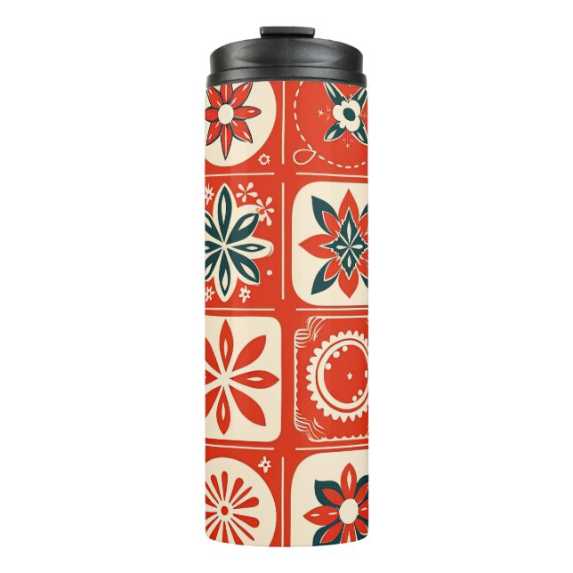 Termo Elegantes Navidades Viajan Mug - Copa Termal de Va (Anverso)