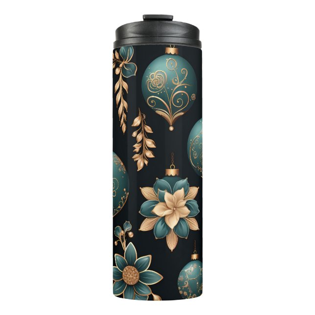 Termo Elegantes Navidades Viajan Mug - Copa Termal de Va (Anverso)