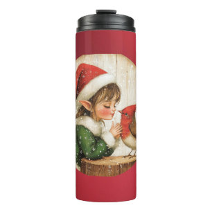 Termo Elegantes Navidades Viajan Mug - Copa Termal de Va