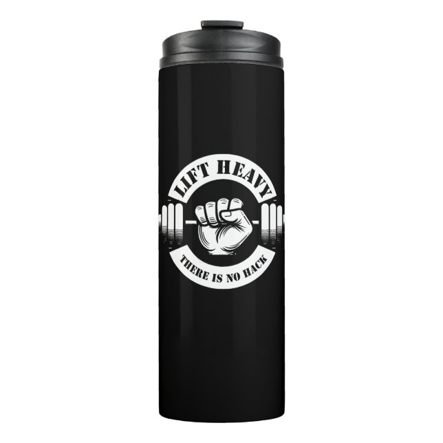 Termo Elevador Pesado No Hay Hack (Anverso)