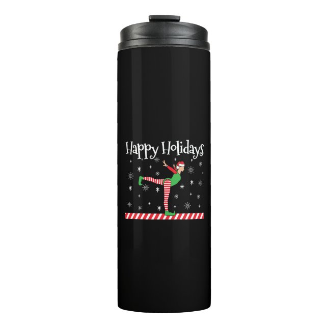 Termo Elf, Navidades de gimnasia chicas (Anverso)