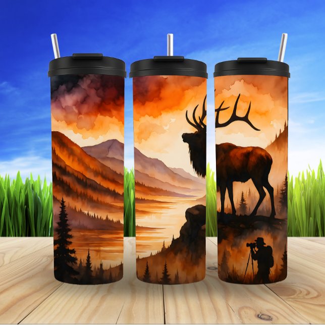 Termo Elk Sunset, Majestad de la Montaña (Subido por el creador)