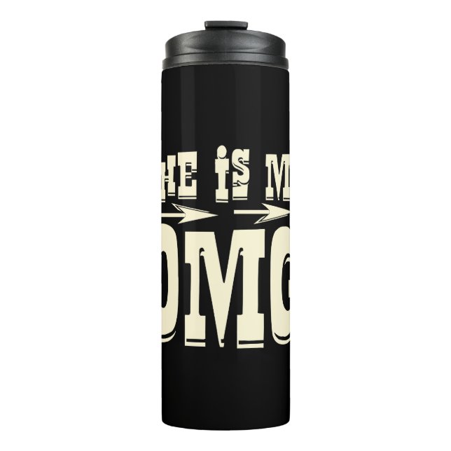 Termo Ella es mi Dios mío. #USAPatriotGraphics © (Anverso)