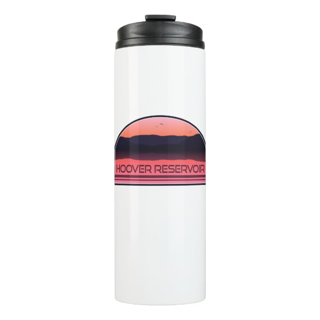 Termo Embalse Hoover Ohio Red Sunrise (Anverso)