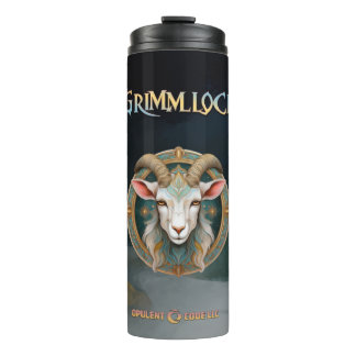Termo Emblema de Cabra Fantasía RPG de Grimmloch