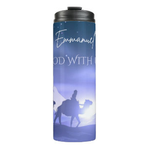 Termo Emmanuel Dios Con El Tumbler Termal De Nosotros