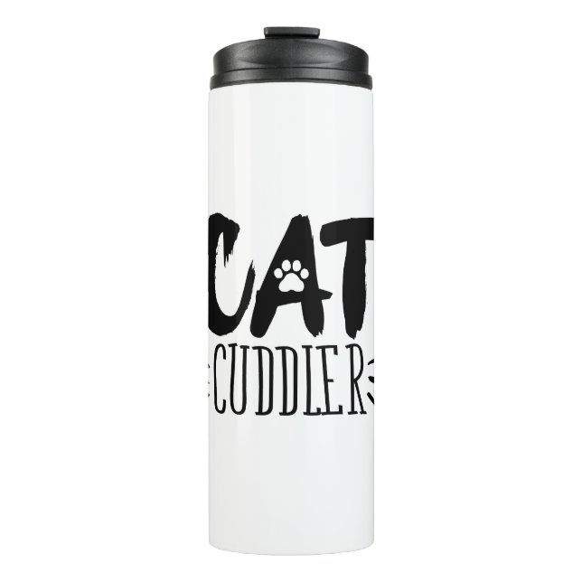 Termo en Cuddler Happy Cuddler Aesthetic Cat Pictures (Anverso)